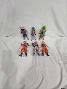 Dragon Ball Super 6-Piece Anime Character Action Figure Set